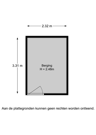 Floorplan - Vleutenseweg 271, 3532 HE Utrecht